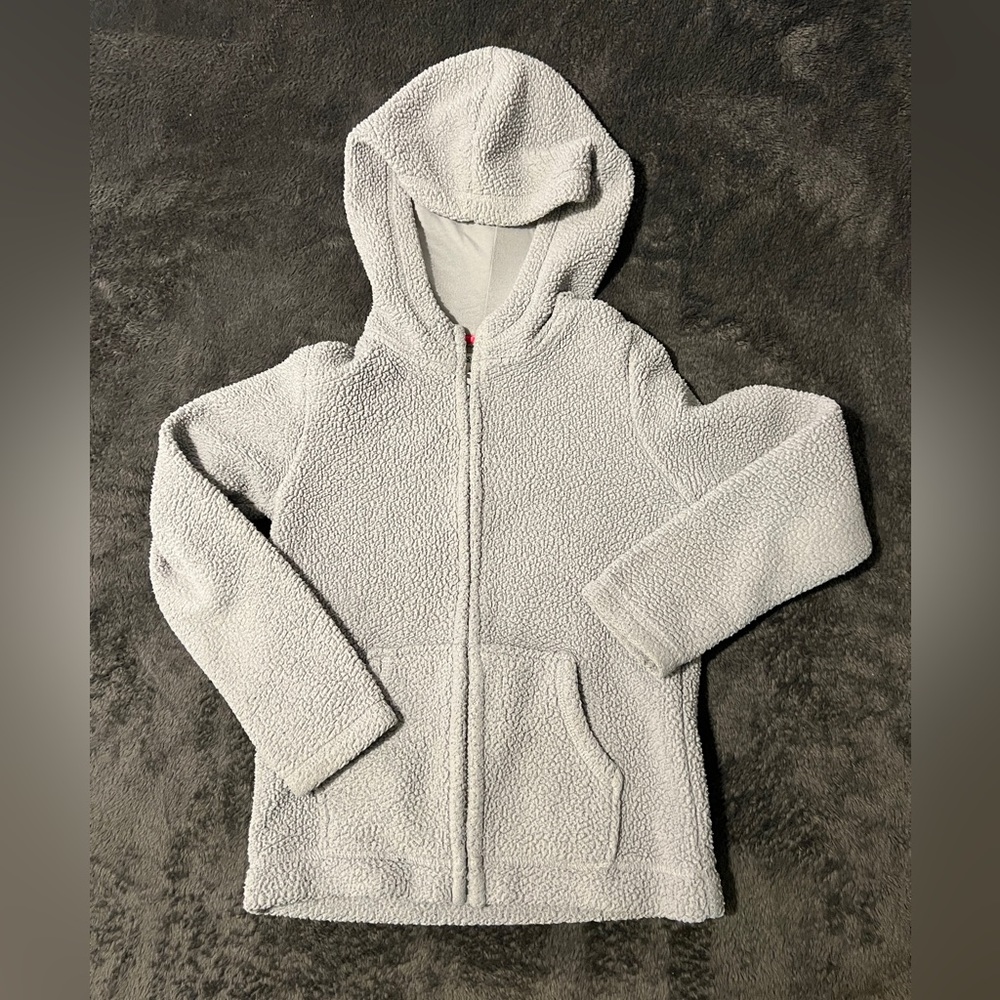 OshKosh Girl fuzzy zip sweater